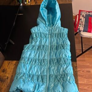 Sparkle blue vest